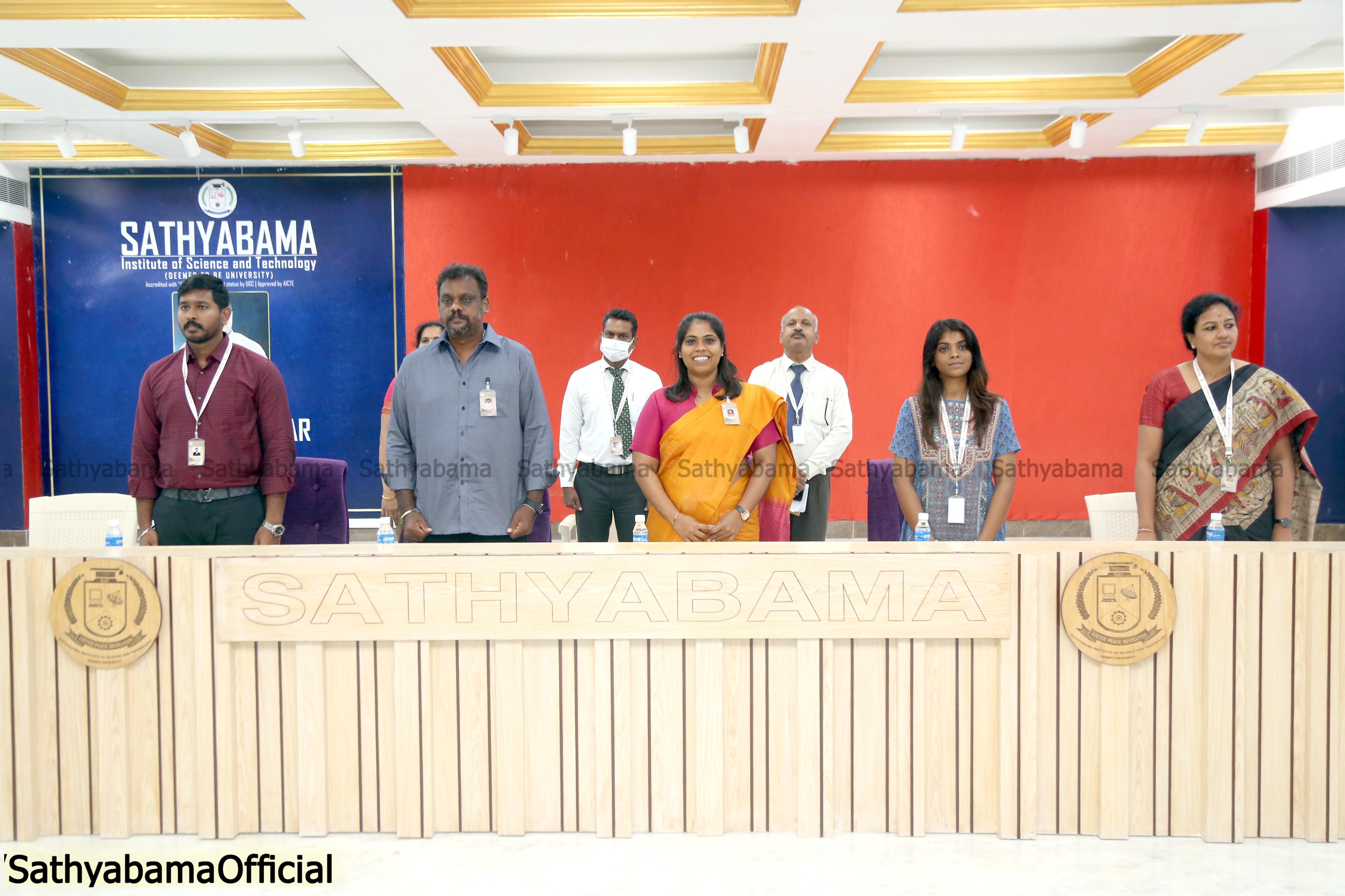 First Year Inauguration | Sathyabama Institute Of Science And ...