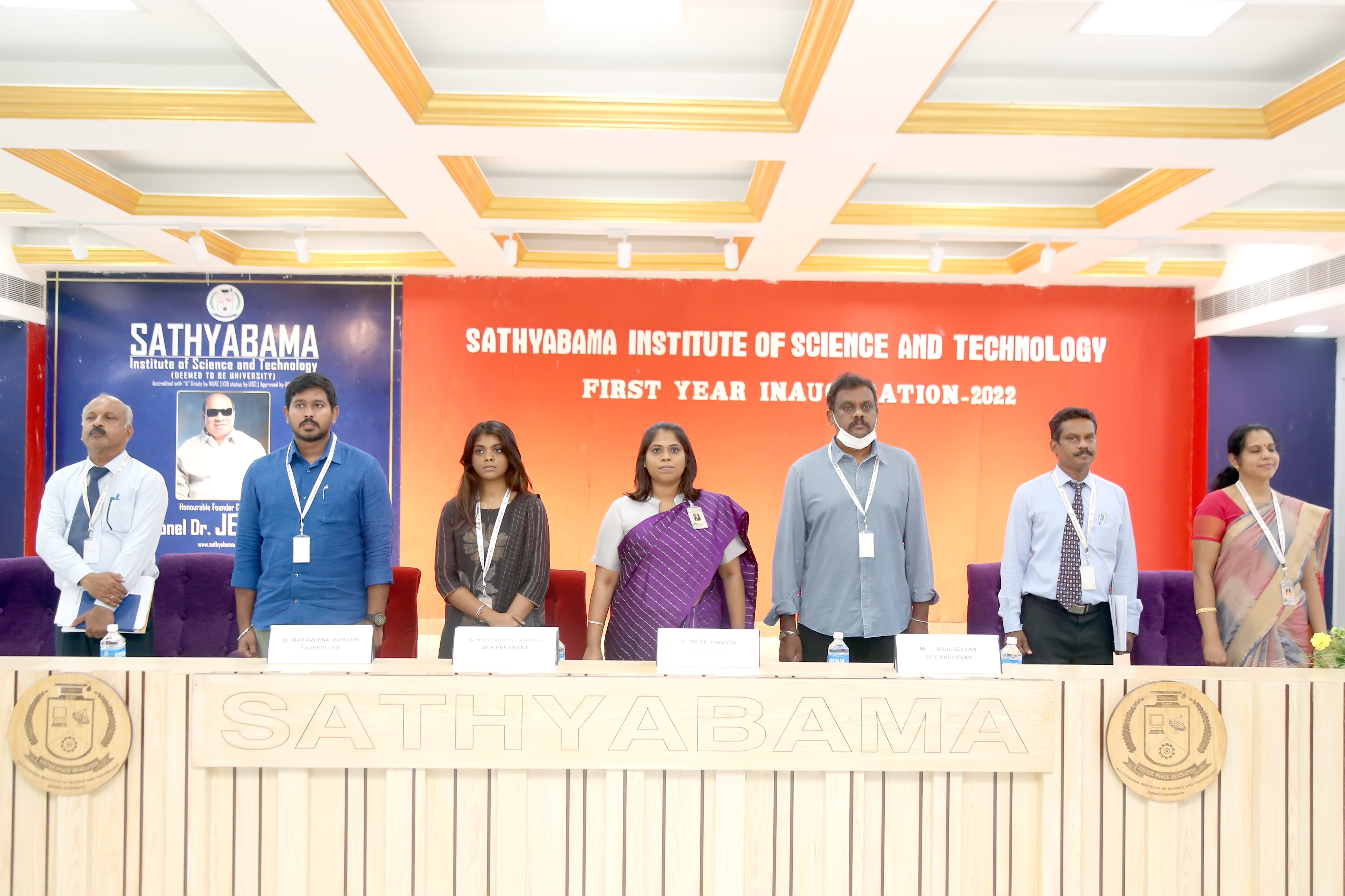 First Year Inauguration | Sathyabama Institute Of Science And ...